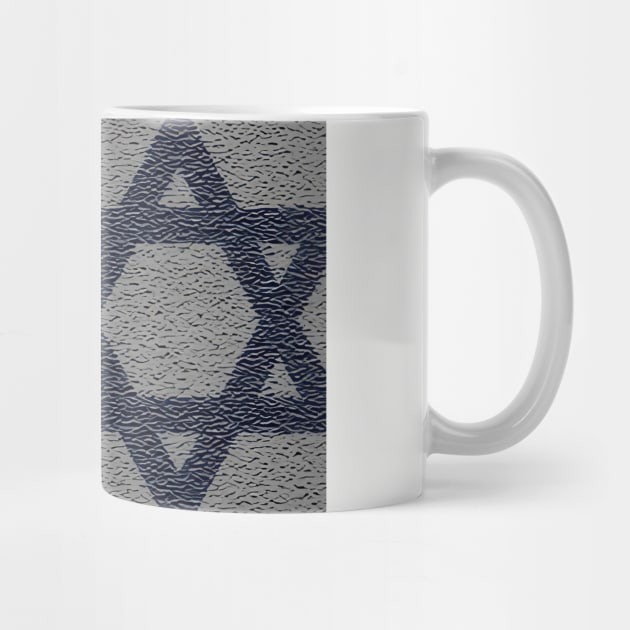 American and Israeli Flag Blended by designs-by-ann